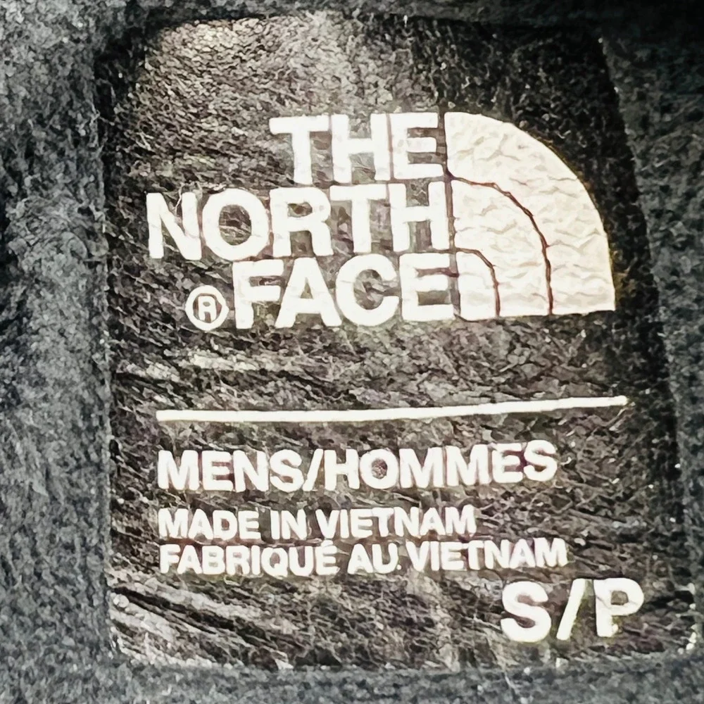 The North Face Men's Canyonlands Full‎ Zip Hoodie Small Black Grey Fleece F15